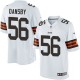 Youth Nike Cleveland Browns &56 Karlos Dansby Elite White NFL Jersey