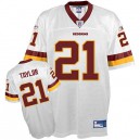 Reebok Washington Redskins &21 Sean Taylor White Premier EQT Throwback NFL Jersey