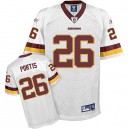 Reebok Washington Redskins &26 Clinton Portis White Premier EQT Throwback NFL Jersey