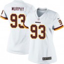 Women Nike Washington Redskins &93 Trent Murphy Elite White NFL Jersey