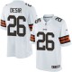 Youth Nike Cleveland Browns &26 Pierre Desir Elite White NFL Jersey