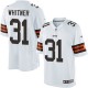 Youth Nike Cleveland Browns &31 Donte Whitner Elite White NFL Jersey