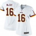 Women Nike Washington Redskins &16 Colt McCoy Elite White NFL Jersey