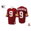 Mitchell and Ness Washington Redskins &9 Sonny Jurgensen Red Authentic Throwback NFL Jersey