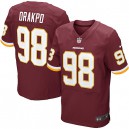 Men Nike Washington Redskins &98 Brian Orakpo Elite Burgundy Red Team Color NFL Jersey