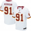 Men Nike Washington Redskins &91 Ryan Kerrigan Elite White NFL Jersey