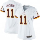 Women Nike Washington Redskins &11 DeSean Jackson Elite White NFL Jersey