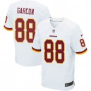 Men Nike Washington Redskins &88 Pierre Garcon Elite White NFL Jersey