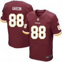 Men Nike Washington Redskins &88 Pierre Garcon Elite Burgundy Red Team Color NFL Jersey