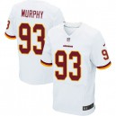 Men Nike Washington Redskins &93 Trent Murphy Elite White NFL Jersey