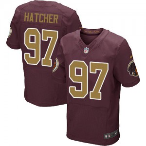 Hommes Nike Washington Redskins # 97 Jason Hatcher élite Bourgogne rouge/or nombre alternent 80e anniversaire NFL Maillot Magasi Hommes Nike Washington Redskins # 97 Jason Hatcher élite Bourgogne rouge/or nombre alternent 80e anniversaire NFL Maillot Magasi