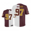 Men Nike Washington Redskins &97 Jason Hatcher Elite Team/Alternate Two Tone NFL Jersey