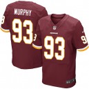 Men Nike Washington Redskins &93 Trent Murphy Elite Burgundy Red Team Color NFL Jersey