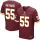 Men Nike Washington Redskins &55 Adam Hayward Elite Burgundy Red Team Color NFL Jersey