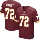 Men Nike Washington Redskins &72 Dexter Manley Elite Burgundy Red Team Color NFL Jersey