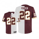 Men Nike Washington Redskins &22 Tracy Porter Elite Team/Road Two Tone NFL Jersey