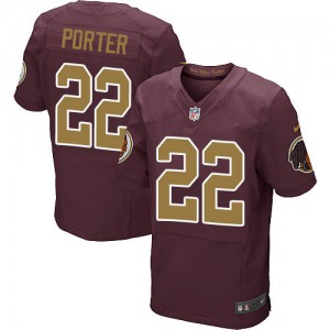 Hommes Nike Washington Redskins # 22 Tracy Porter élite Bourgogne rouge/or nombre alternent 80e anniversaire NFL Maillot Magasin Hommes Nike Washington Redskins # 22 Tracy Porter élite Bourgogne rouge/or nombre alternent 80e anniversaire NFL Maillot Magasin