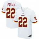 Men Nike Washington Redskins &22 Tracy Porter Elite White NFL Jersey