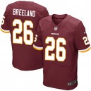 Men Nike Washington Redskins &26 Bashaud Breeland Elite Burgundy Red Team Color NFL Jersey