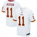 Men Nike Washington Redskins &11 DeSean Jackson Elite White NFL Jersey