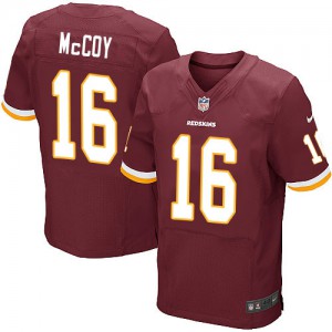 Hommes Nike Washington Redskins # 16 Colt McCoy élite Bourgogne rouge équipe NFL Maillot Magasin de couleur Hommes Nike Washington Redskins # 16 Colt McCoy élite Bourgogne rouge équipe NFL Maillot Magasin de couleur