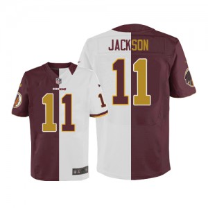 Hommes Nike Washington Redskins # 11 DeSean Jackson élite Team/remplaçant deux tonnes NFL Maillot Magasin