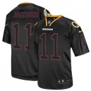 Men Nike Washington Redskins &11 DeSean Jackson Elite Lights Out Black NFL Jersey