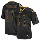 Men Nike Washington Redskins &11 DeSean Jackson Elite Black Camo Fashion NFL Jersey
