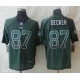 New York Jets #87 Eric Decker Drift Fashion verte Élite Maillot Magasin