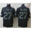 Jets 27 Milliner Impact Limited Black Jersey