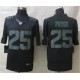 Jets 25 Pryor Impact Limited Black Jersey