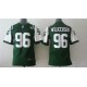 jeunesse New York Jets #96 Muhammad Wilkerson verte équipe couleur Maillot Magasin