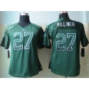 Women's New York Jets &27 Dee Milliner Green Drift Fashion Jersey