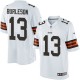 Youth Nike Cleveland Browns &13 Nate Burleson Elite White NFL Jersey