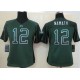 Women's New York Jets&12 Joe Namath Green Drift Fashion Jersey