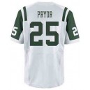 Men's New York Jets  25 Calvin Pryor White Elite Jersey