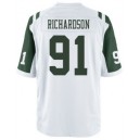 Men's New York Jets 91 Sheldon Richardson White Elite Jersey