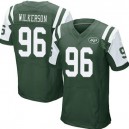 Men's New York Jets &96 Muhammad Wilkerson Elite Green Team Color Jersey