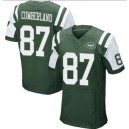 Men's New York Jets &87 Jeff Cumberland Elite Green Team Color Jersey