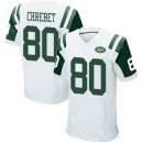 Men's New York Jets &80 Wayne Chrebet Elite White Jersey
