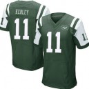 Men's New York Jets &11 Jeremy Kerley Elite Green Team Color Jersey