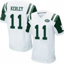 Men's New York Jets &11 Jeremy Kerley Elite White Jersey