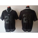 New York Jets 24 Darrelle Revis Lights Out Black Jersey