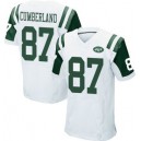 Men's New York Jets &87 Jeff Cumberland Elite White Jersey