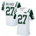 Men's New York Jets &27 Dee Milliner Elite White Jersey