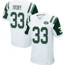 Men's New York Jets &33 Chris Ivory Elite White Jersey