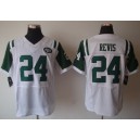 New York Jets 24 Darrelle Revis Elite White Jersey