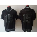 New York Jets 15 Tim Tebow Lights Out Black Jersey