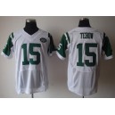 New York Jets 15 Tim Tebow Elite White Jersey