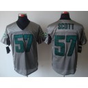 New York Jets 57 Scott Grey Shadow Elite Jersey